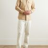 Panama Garment-Dyed Brushed-Cotton Shirt - OU