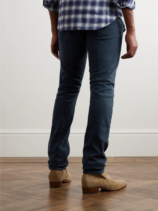 Beford Slim-Fit Cotton-Blend Corduroy Trousers - BK Beford Slim-Fit Cotton-Blend Corduroy Trousers - BK