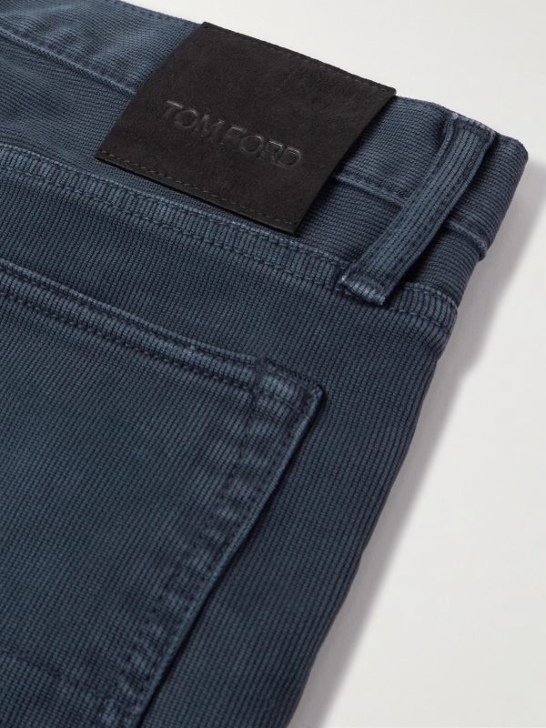 Beford Slim-Fit Cotton-Blend Corduroy Trousers - CU Beford Slim-Fit Cotton-Blend Corduroy Trousers - CU