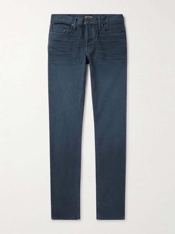 Beford Slim-Fit Cotton-Blend Corduroy Trousers Beford Slim-Fit Cotton-Blend Corduroy Trousers