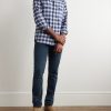 Beford Slim-Fit Cotton-Blend Corduroy Trousers - OU Beford Slim-Fit Cotton-Blend Corduroy Trousers - OU