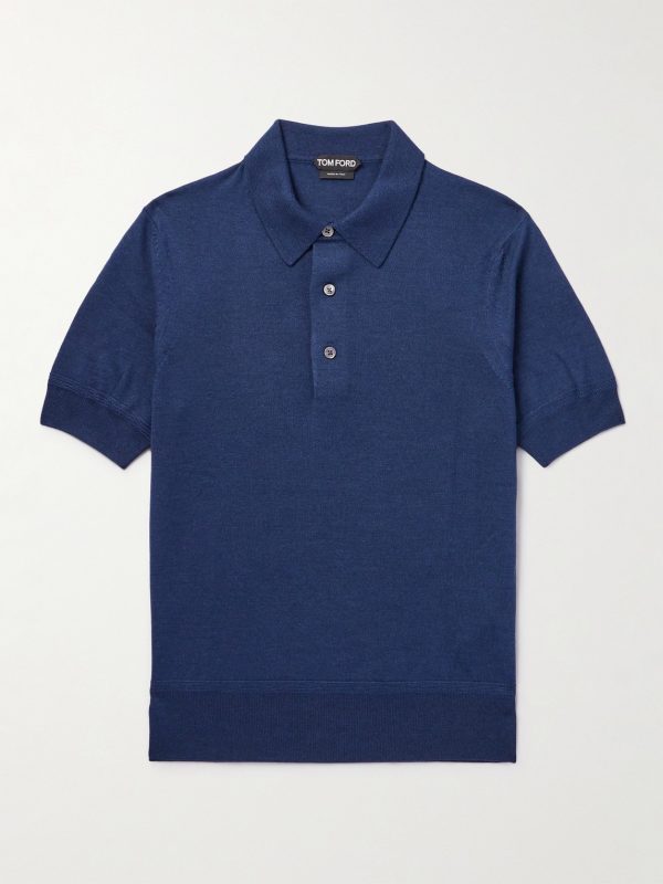 Slim-Fit Cashmere and Silk-Blend Sweater Slim-Fit Cashmere and Silk-Blend Sweater