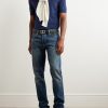 Slim-Fit Cashmere and Silk-Blend Sweater - OU Slim-Fit Cashmere and Silk-Blend Sweater - OU