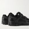 Zoom Vomero 5 Leather and Rubber-Trimmed Mesh Sneakers - BK Zoom Vomero 5 Leather and Rubber-Trimmed Mesh Sneakers - BK
