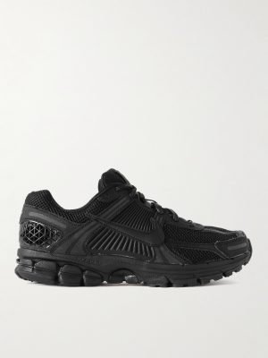 Zoom Vomero 5 Leather and Rubber-Trimmed Mesh Sneakers