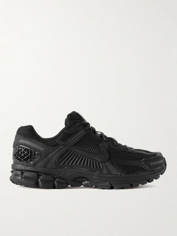 Zoom Vomero 5 Leather and Rubber-Trimmed Mesh Sneakers Zoom Vomero 5 Leather and Rubber-Trimmed Mesh Sneakers