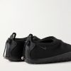 ACG Moc Leather-Trimmed Canvas Sneakers - BK ACG Moc Leather-Trimmed Canvas Sneakers - BK