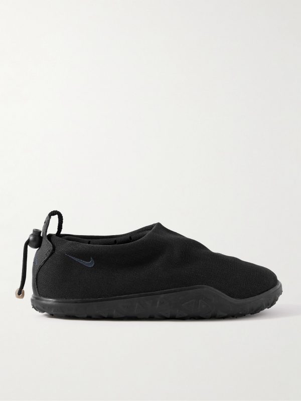 ACG Moc Leather-Trimmed Canvas Sneakers ACG Moc Leather-Trimmed Canvas Sneakers