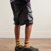 ACG Moc Leather-Trimmed Canvas Sneakers - OU ACG Moc Leather-Trimmed Canvas Sneakers - OU