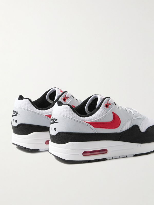 Air Max 1 Chili 2.0 Felt and Mesh Sneakers - BK