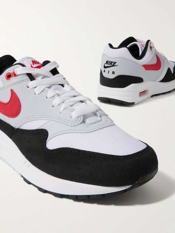 Air Max 1 Chili 2.0 Felt and Mesh Sneakers - CU