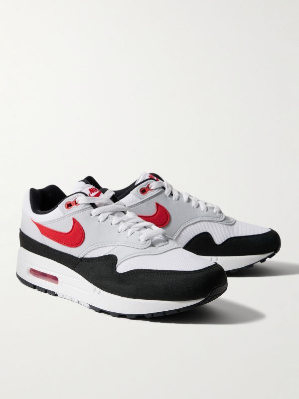 Air Max 1 Chili 2.0 Felt and Mesh Sneakers - FR