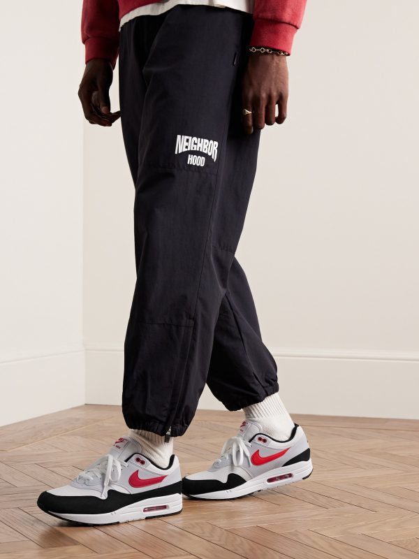 Air Max 1 Chili 2.0 Felt and Mesh Sneakers - OU