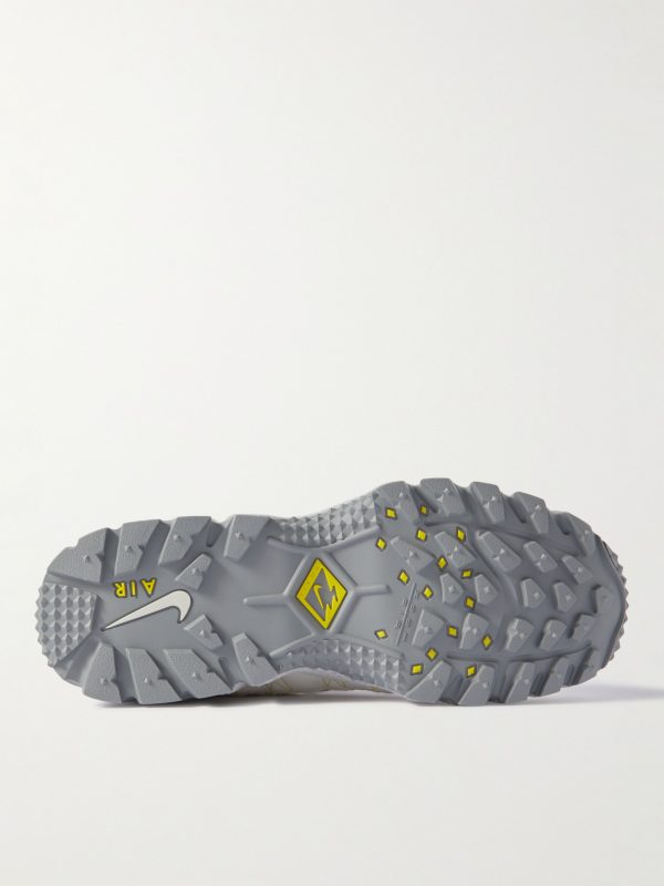 Air Humara QS Leather-Trimmed Mesh Sneakers - E1