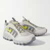 Air Humara QS Leather-Trimmed Mesh Sneakers - FR