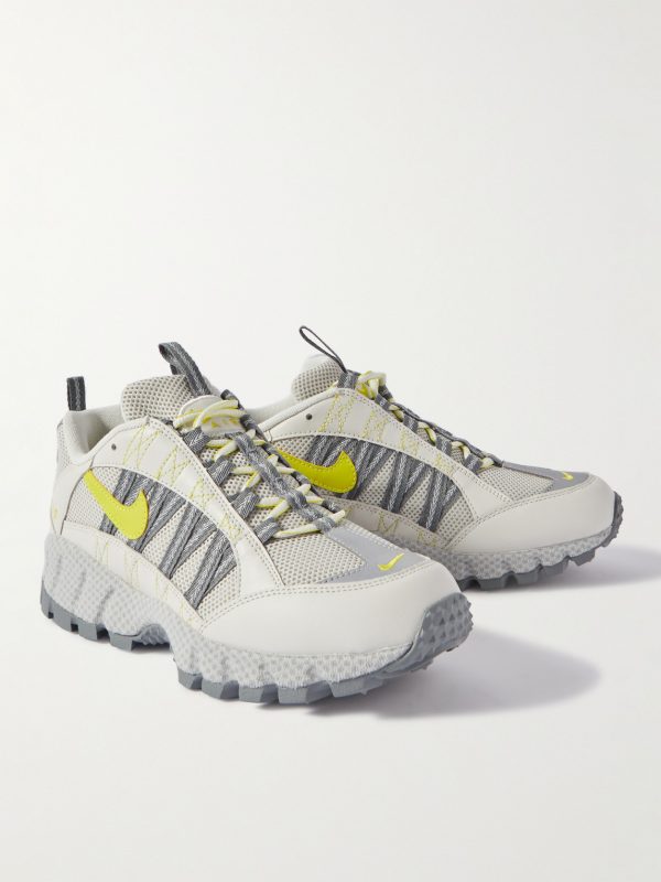 Air Humara QS Leather-Trimmed Mesh Sneakers - FR