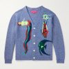 Sealife Jacquard-Knit Cashmere Cardigan Sealife Jacquard-Knit Cashmere Cardigan