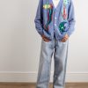 Sealife Jacquard-Knit Cashmere Cardigan - OU Sealife Jacquard-Knit Cashmere Cardigan - OU