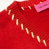 Embroidered Tie-Dyed Cashmere Sweater Vest - CU