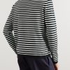 Striped Cotton-Blend Sweater - BK