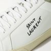 Court Classic SL/06 Logo-Embroidered Leather Sneakers - CU Court Classic SL/06 Logo-Embroidered Leather Sneakers - CU