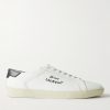 Court Classic SL/06 Logo-Embroidered Leather Sneakers Court Classic SL/06 Logo-Embroidered Leather Sneakers