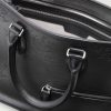 Un Jour Mini Scritto Leather Briefcase - E1 Un Jour Mini Scritto Leather Briefcase - E1