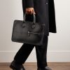 Un Jour Mini Scritto Leather Briefcase - OU Un Jour Mini Scritto Leather Briefcase - OU