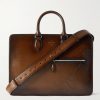 2 Jour Neo Scritto Venezia Leather Briefcase 2 Jour Neo Scritto Venezia Leather Briefcase