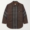 Checked Shell Coat Checked Shell Coat