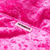 Oversized Logo-Appliquéd Quilted Crushed-Velvet Down Jacket - E1 Oversized Logo-Appliquéd Quilted Crushed-Velvet Down Jacket - E1