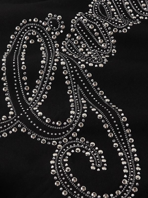 Logo-Embellished Embroidered Cotton-Jersey Sweatshirt - CU Logo-Embellished Embroidered Cotton-Jersey Sweatshirt - CU