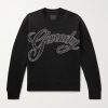 Logo-Embellished Embroidered Cotton-Jersey Sweatshirt Logo-Embellished Embroidered Cotton-Jersey Sweatshirt