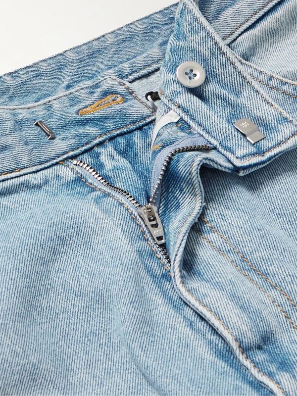 Wide-Leg Carpenter Denim Shorts - E1 Wide-Leg Carpenter Denim Shorts - E1