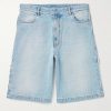 Wide-Leg Carpenter Denim Shorts Wide-Leg Carpenter Denim Shorts
