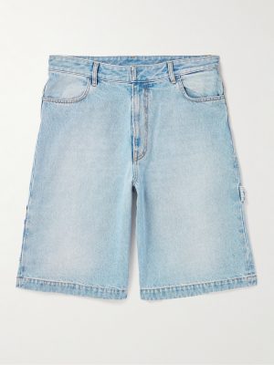Wide-Leg Carpenter Denim Shorts Wide-Leg Carpenter Denim Shorts