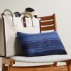 Printed Denim Beach Pillow - OU