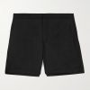 Straight-Leg Mid-Length Swim Shorts