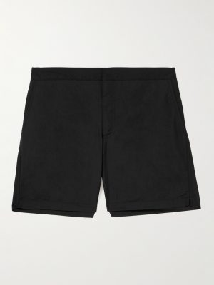 Straight-Leg Mid-Length Swim Shorts Straight-Leg Mid-Length Swim Shorts