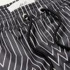 Frank Straight-Leg Mid-Length Striped Swim Shorts - CU Frank Straight-Leg Mid-Length Striped Swim Shorts - CU