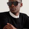 DiorBlackSuit RI Round-Frame Acetate and Silver-Tone Sunglasses - OU DiorBlackSuit RI Round-Frame Acetate and Silver-Tone Sunglasses - OU