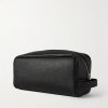 Full-Grain Leather Wash Bag - BK Full-Grain Leather Wash Bag - BK