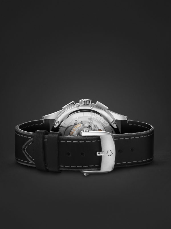 Heritage BiCompax Annual Limited Edition Automatic Chronograph 41mm Stainless Steel and Leather Watch, Ref. No. 00.10803.08.32.01 - E2