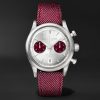 Manero Flyback 40mm Chronograph Steel and Canvas Watch, Ref. No. 00.10927.08.13.04 Manero Flyback 40mm Chronograph Steel and Canvas Watch, Ref. No. 00.10927.08.13.04