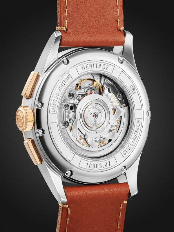 Heritage BiCompax Annual Limited Edition Automatic Chronograph 41mm 18-Karat Rose Gold, Stainless Steel and Leather Watch, Ref. No. 00.10803.07.42.01 - BK