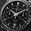 Manero Automatic Flyback Chronograph 43mm Steel and Rubber Watch, Ref. No. 00.10919.12.33.01 - CU Manero Automatic Flyback Chronograph 43mm Steel and Rubber Watch, Ref. No. 00.10919.12.33.01 - CU