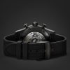 Manero Automatic Flyback Chronograph 43mm Steel and Rubber Watch, Ref. No. 00.10919.12.33.01 - E2 Manero Automatic Flyback Chronograph 43mm Steel and Rubber Watch, Ref. No. 00.10919.12.33.01 - E2