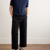 Striped Cotton Polo Shirt - OU Striped Cotton Polo Shirt - OU