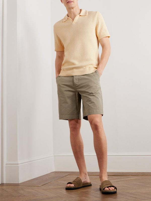 Jacquard-Knit Cotton Polo Shirt - OU Jacquard-Knit Cotton Polo Shirt - OU