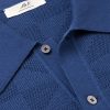 Jacquard-Knit Cotton Polo Shirt - CU